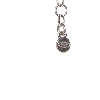 Chanel Ruthenium Baguette Crystal CC Necklace Black 6 of 6