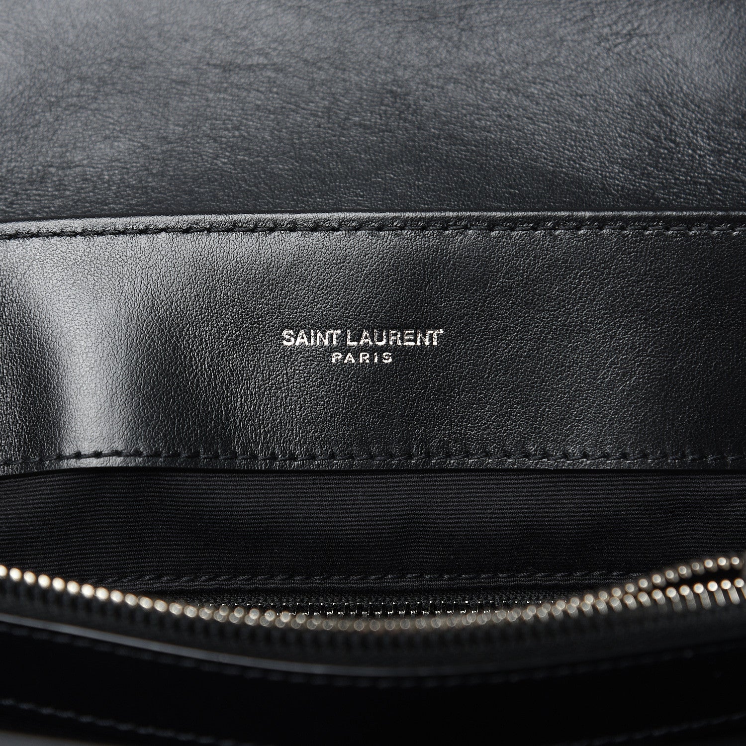 Saint Laurent Calfskin Y Quilted Monogram Medium Loulou Chain Satchel Black 8 of 11