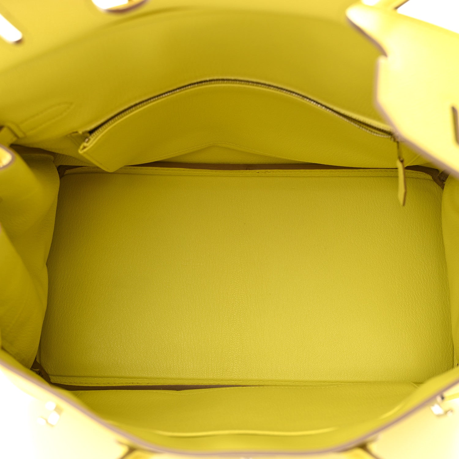 Hermes Epsom Birkin 35 Lime 5 of 12