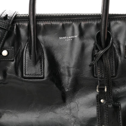 Saint Laurent Glace Calfskin Baby Souple Sac De Jour Black 8 of 10