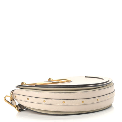 Chloe Goatskin Suede Medium Pixie Bag Abstract White 4 of 10