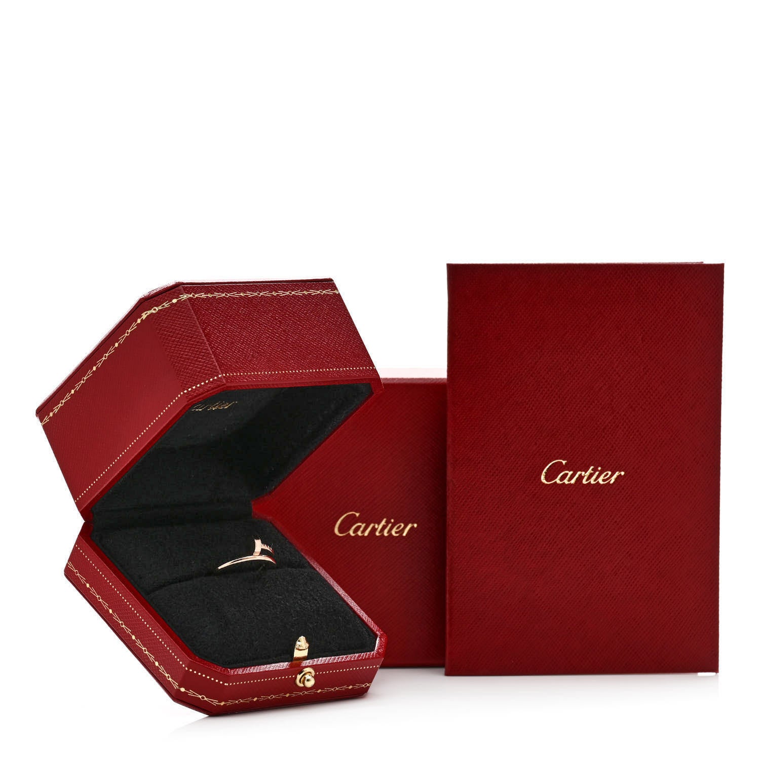 Cartier 18K Pink Gold Small Juste Un Clou Ring 54 7 6 of 6