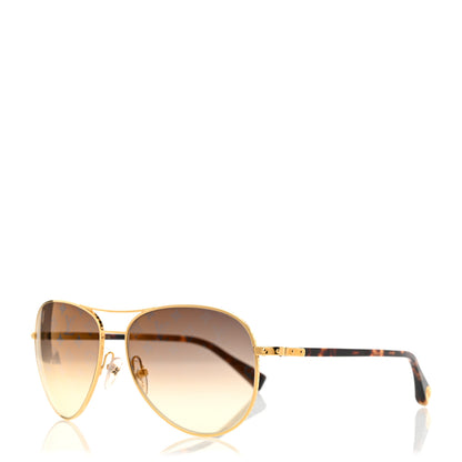 Louis Vuitton Conspiration Pilote Sunglasses Z0164U Gold 1 of 8