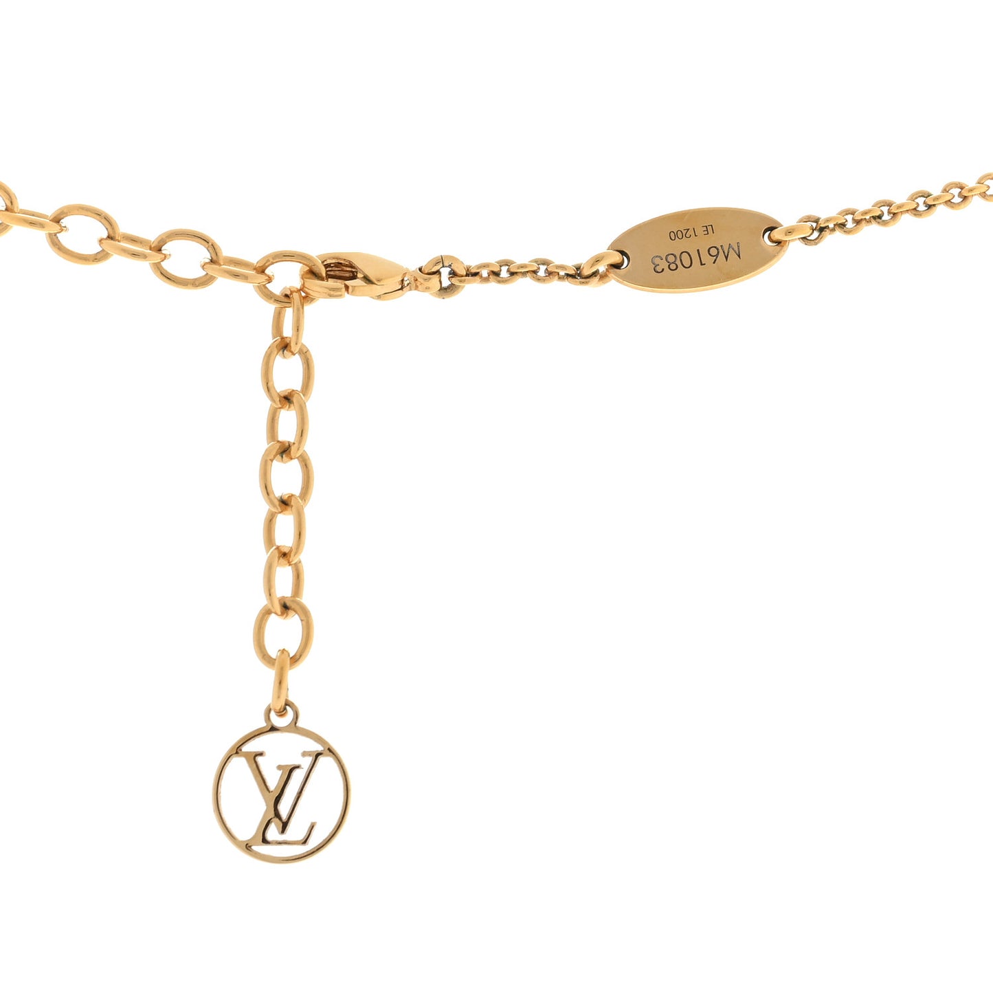 Essential V Necklace Gold