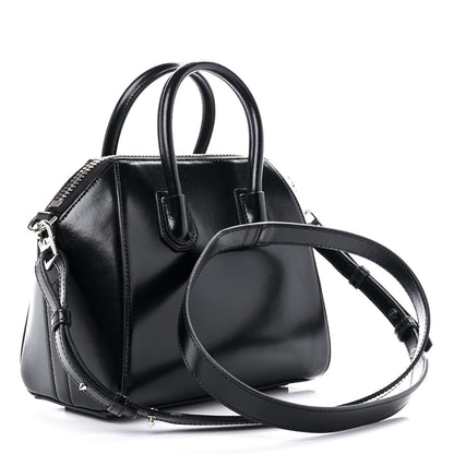 Givenchy Shiny Lord Calfskin Mini Antigona Black 3 of 9