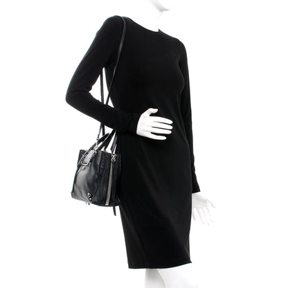 Balenciaga Veau Papier A6 Zip Around Tote Black 2 of 7