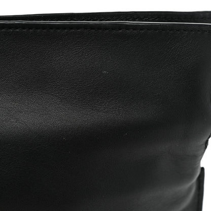 Loewe Calfskin Mini Flamenco Knot Clutch Black 16 of 17