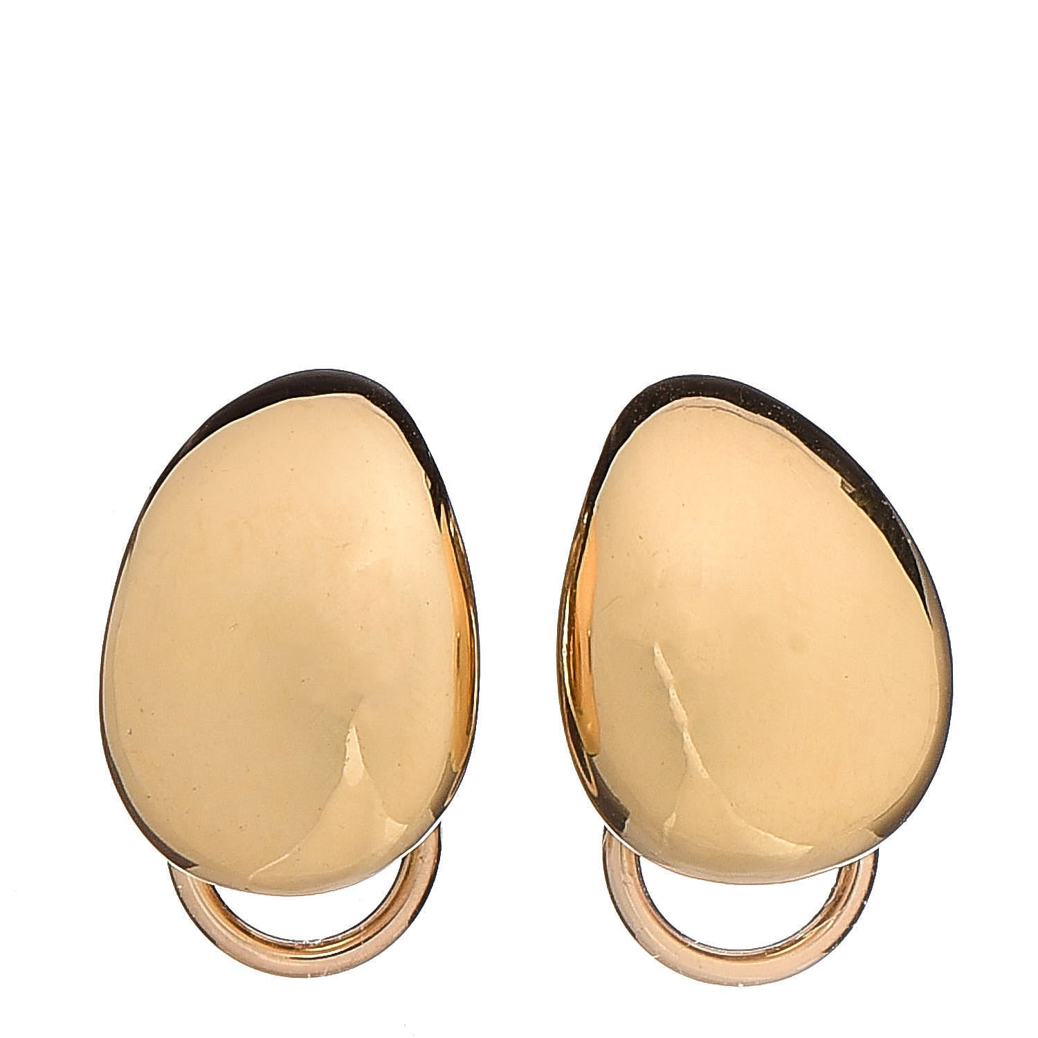 Tiffany 18K Yellow Gold Clip-On Earrings 1 of 4