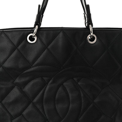 Chanel Caviar Quilted Timeless CC XL Shopping Tote Black 8 of 10
