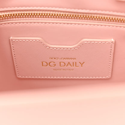 Dolce & Gabbana Calfskin Small DG Daily Shopper Tote Cipria 6 of 15