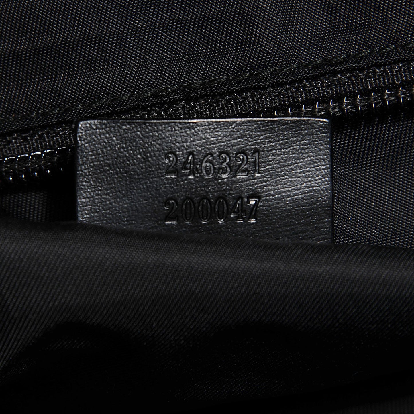 Coated Canvas Interlocking G Double Buckle Backpack Black