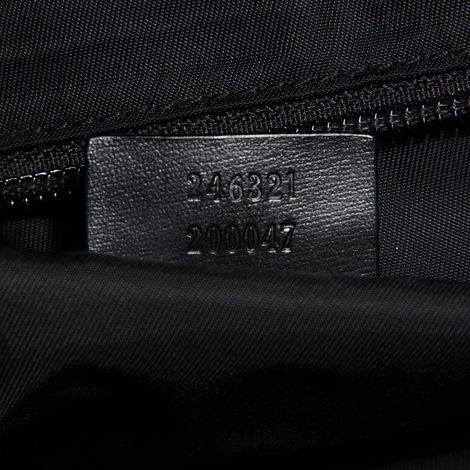 Gucci Coated Canvas Interlocking G Double Buckle Backpack Black 7 of 7