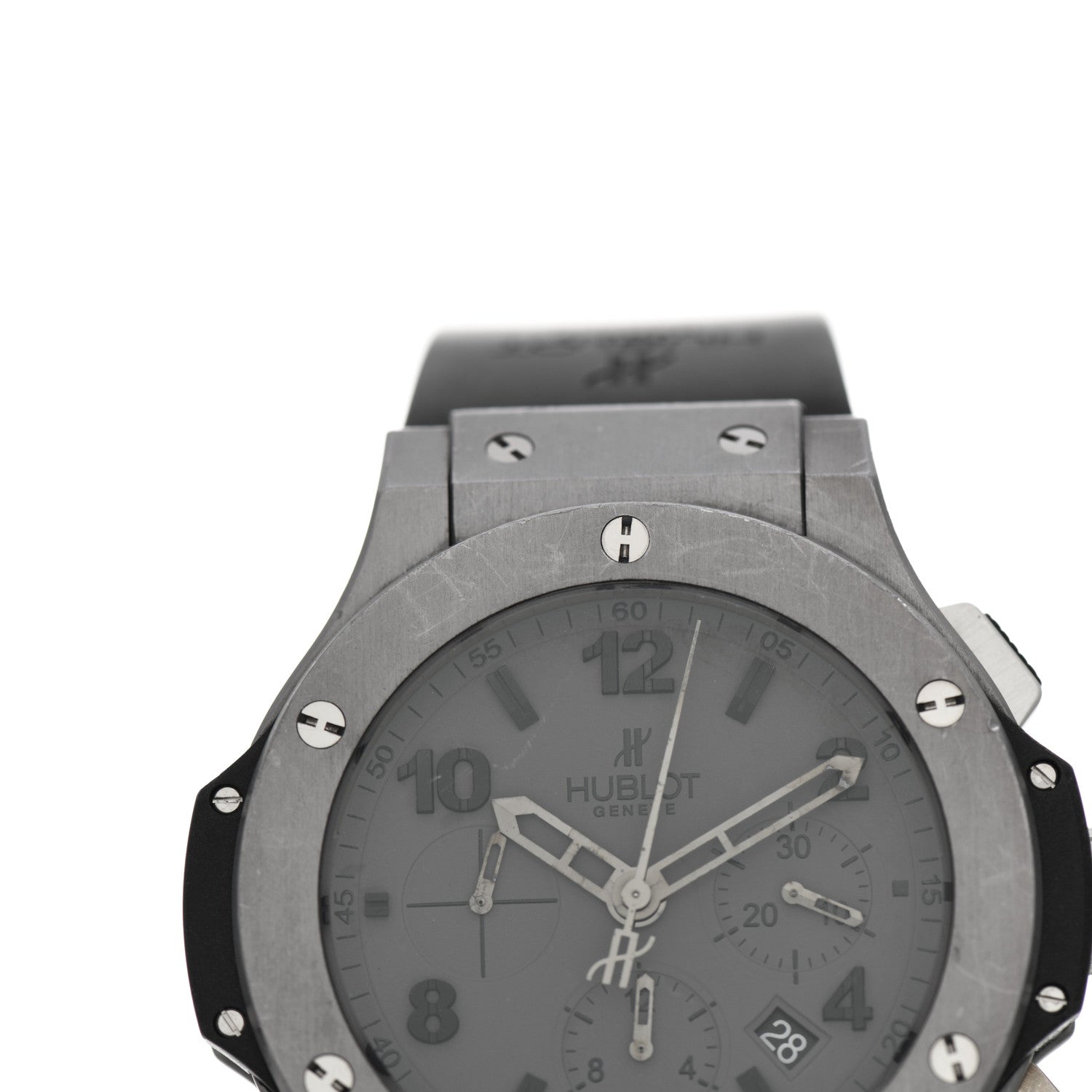 Hublot Tantalum Rubber 44mm Big Bang Automatic Watch Black 301.AI.460.RX 10 of 10