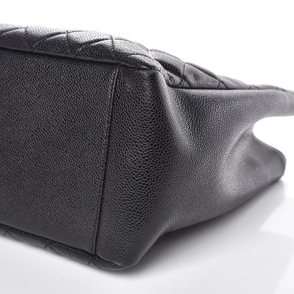 Chanel Caviar Quilted Grand Shopping Tote GST Black 6 of 13