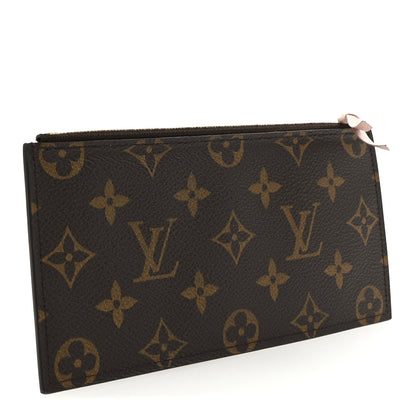 Louis Vuitton Monogram Felicie Chain Wallet Zippered Insert Pink 3 of 6