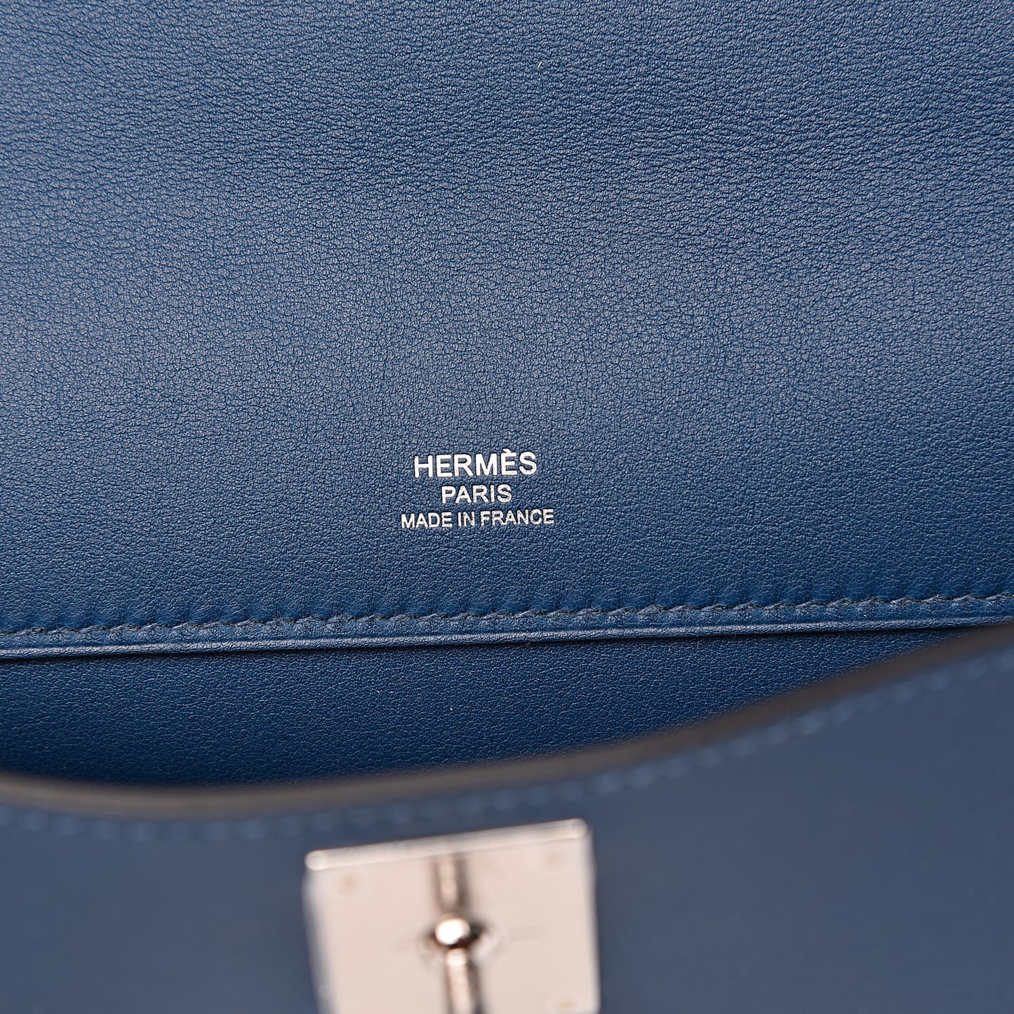 Swift Kelly Cut Clutch Pochette Deep Bleu