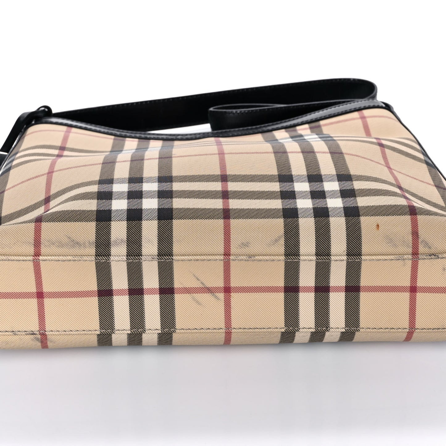 Vintage Check Shoulder Bag Black