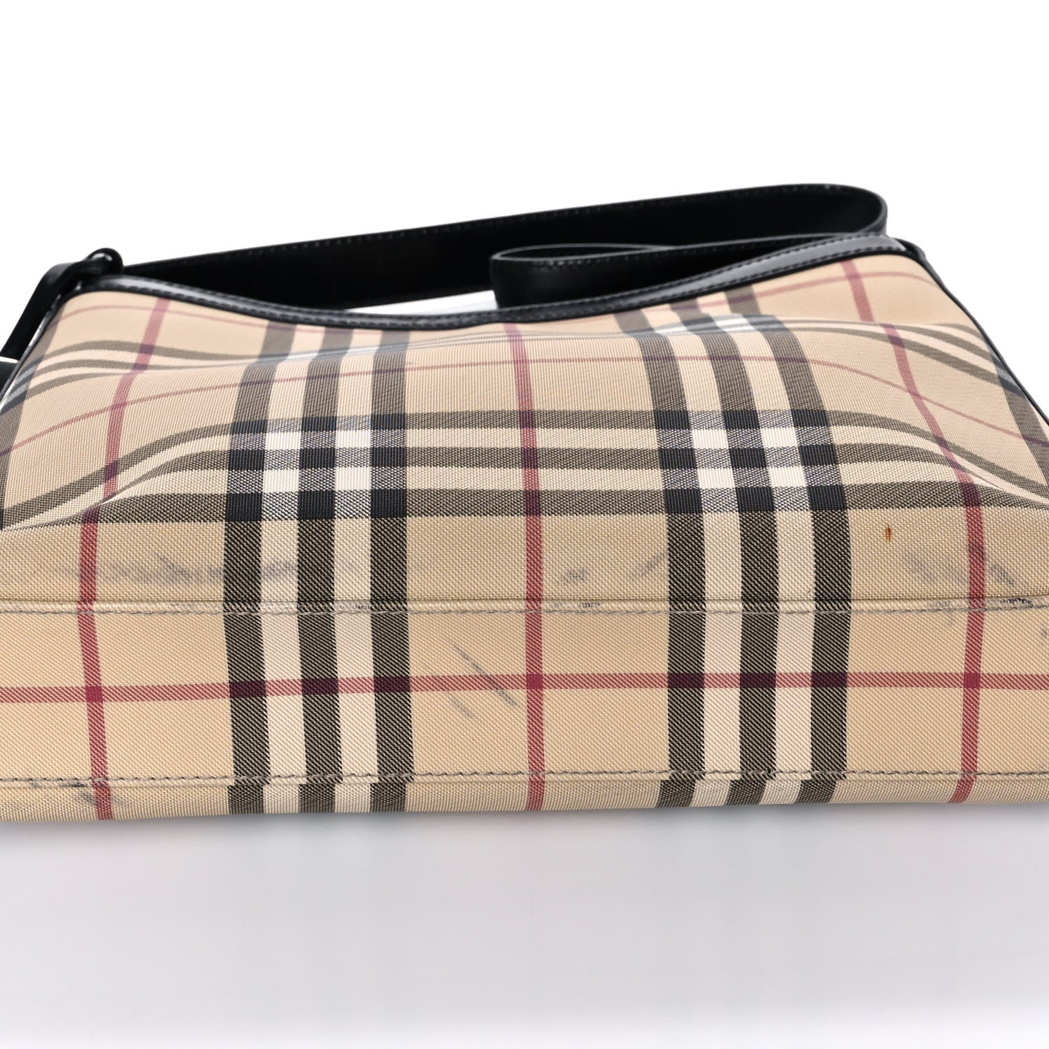 Burberry Vintage Check Shoulder Bag Black 14 of 15