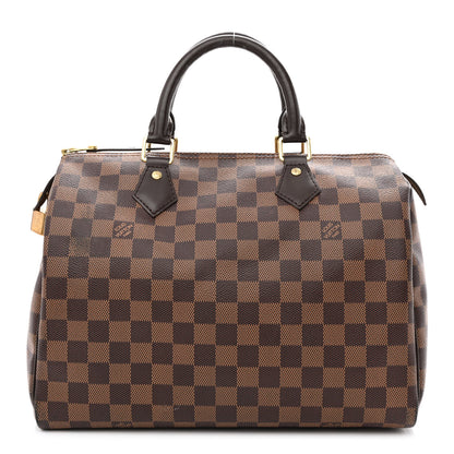 Louis Vuitton Damier Ebene Speedy 30 1 of 16