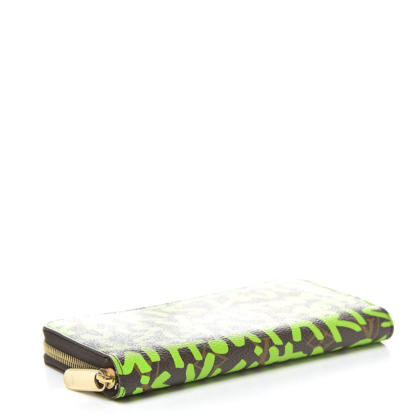 Monogram Graffiti Zippy Wallet Green