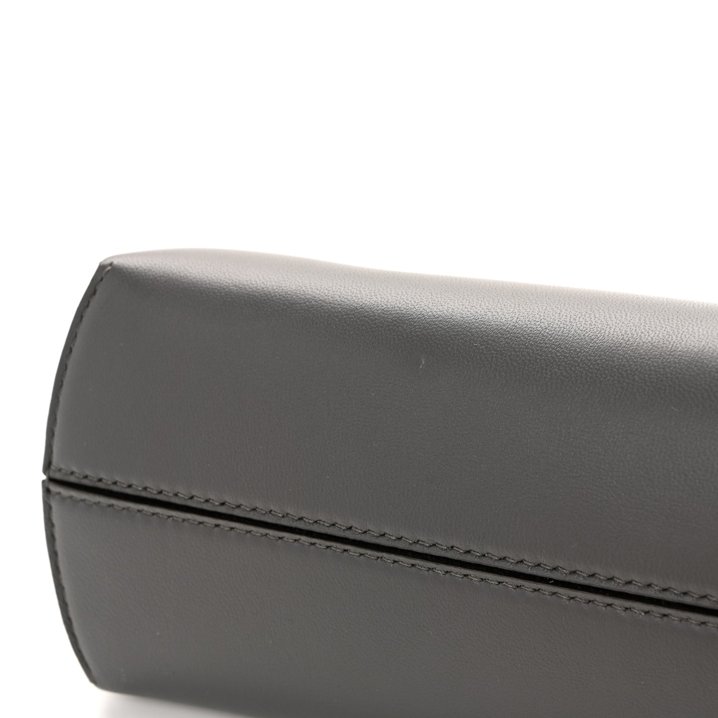 Shiny Nappa Snakeskin Small Fendi First Anthracite Asfalto