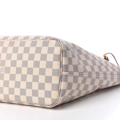 Louis Vuitton Damier Azur Neverfull MM 7 of 20