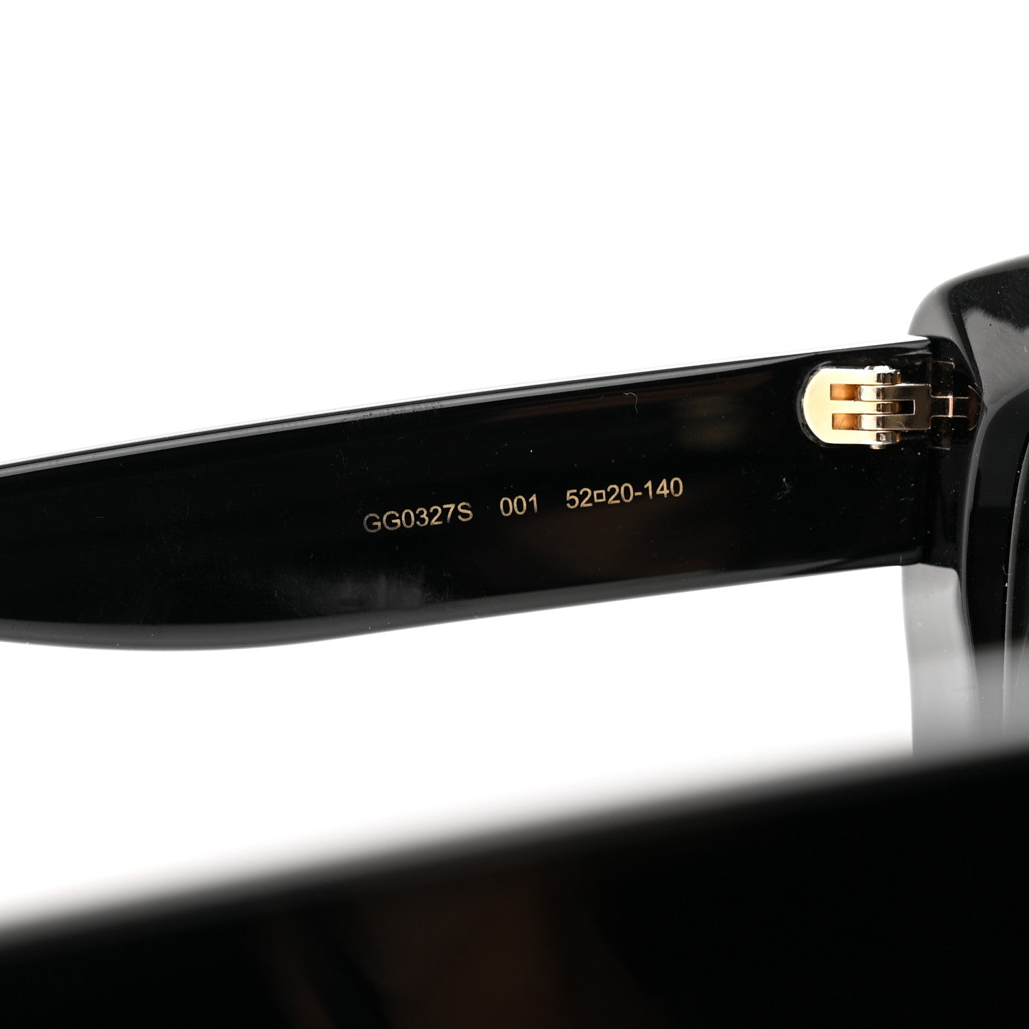 Gucci Acetate Sunglasses GG0327S Black 7 of 7