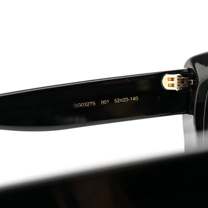 Gucci Acetate Sunglasses GG0327S Black 7 of 7