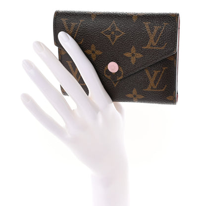 Louis Vuitton Monogram Victorine Wallet Rose Ballerine 2 of 9
