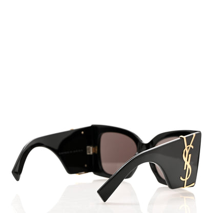 Saint Laurent Acetate Blaze Sunglasses SL M119 Black 4 of 7
