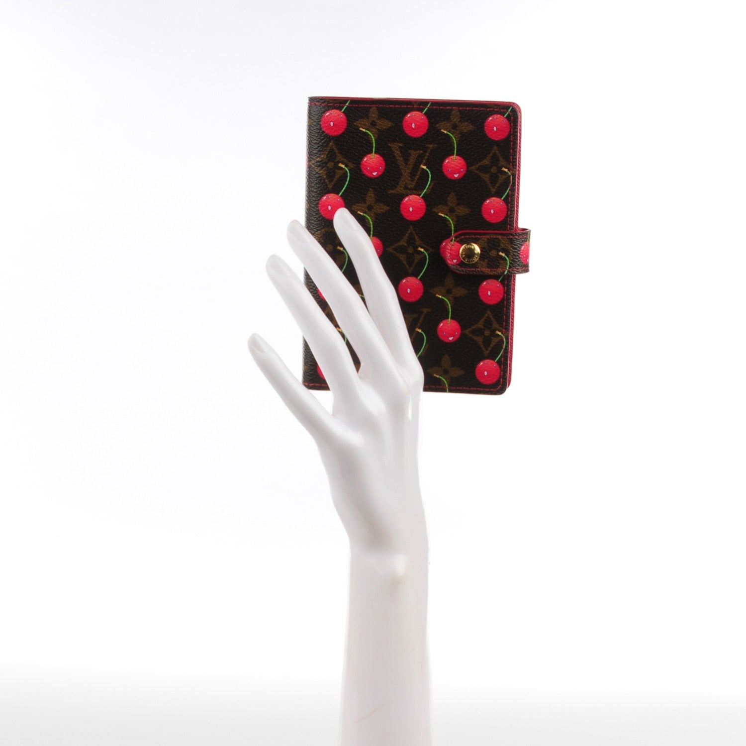 Louis Vuitton Monogram Cerises Small Ring Agenda Cover 2 of 8
