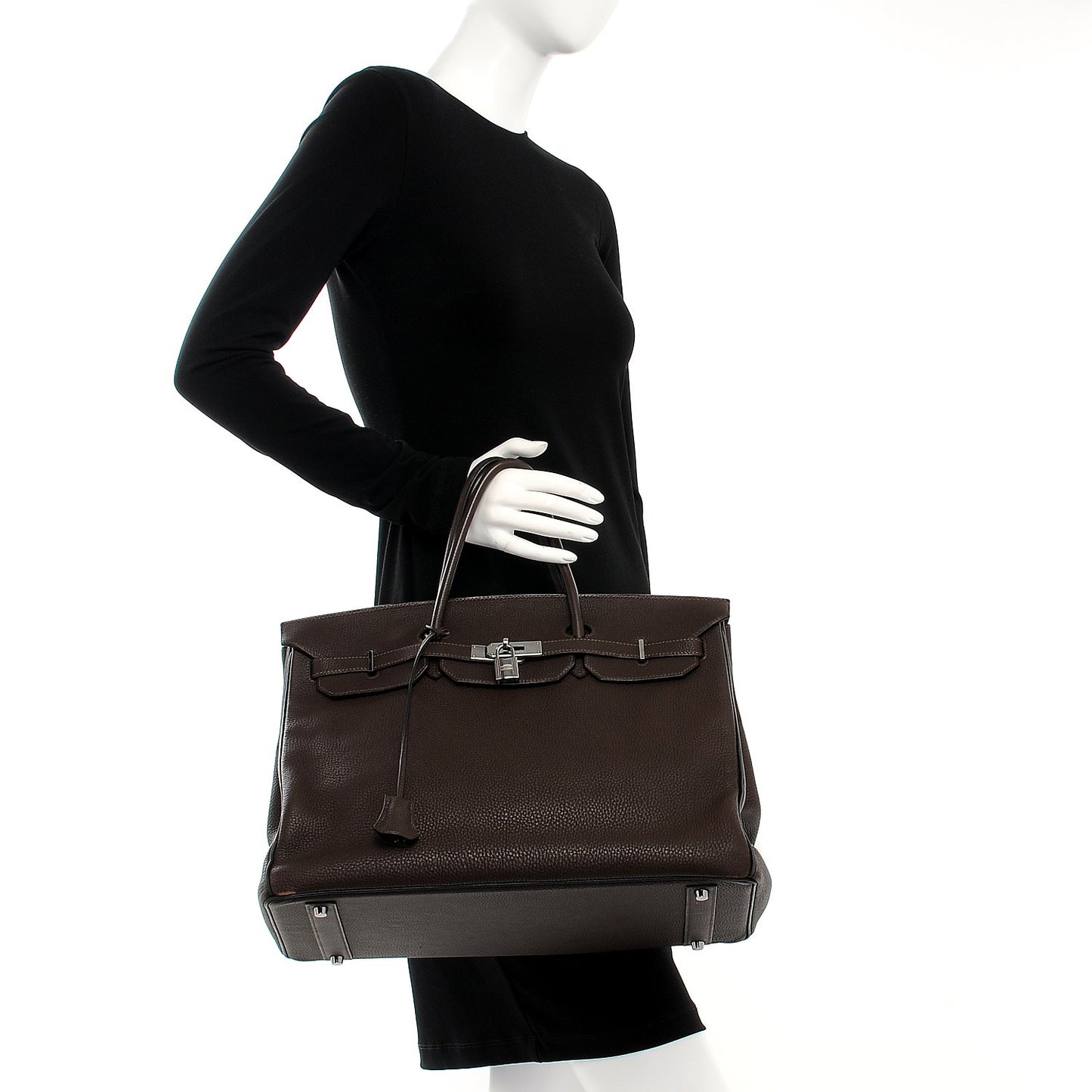 Togo Birkin 40 Chocolate