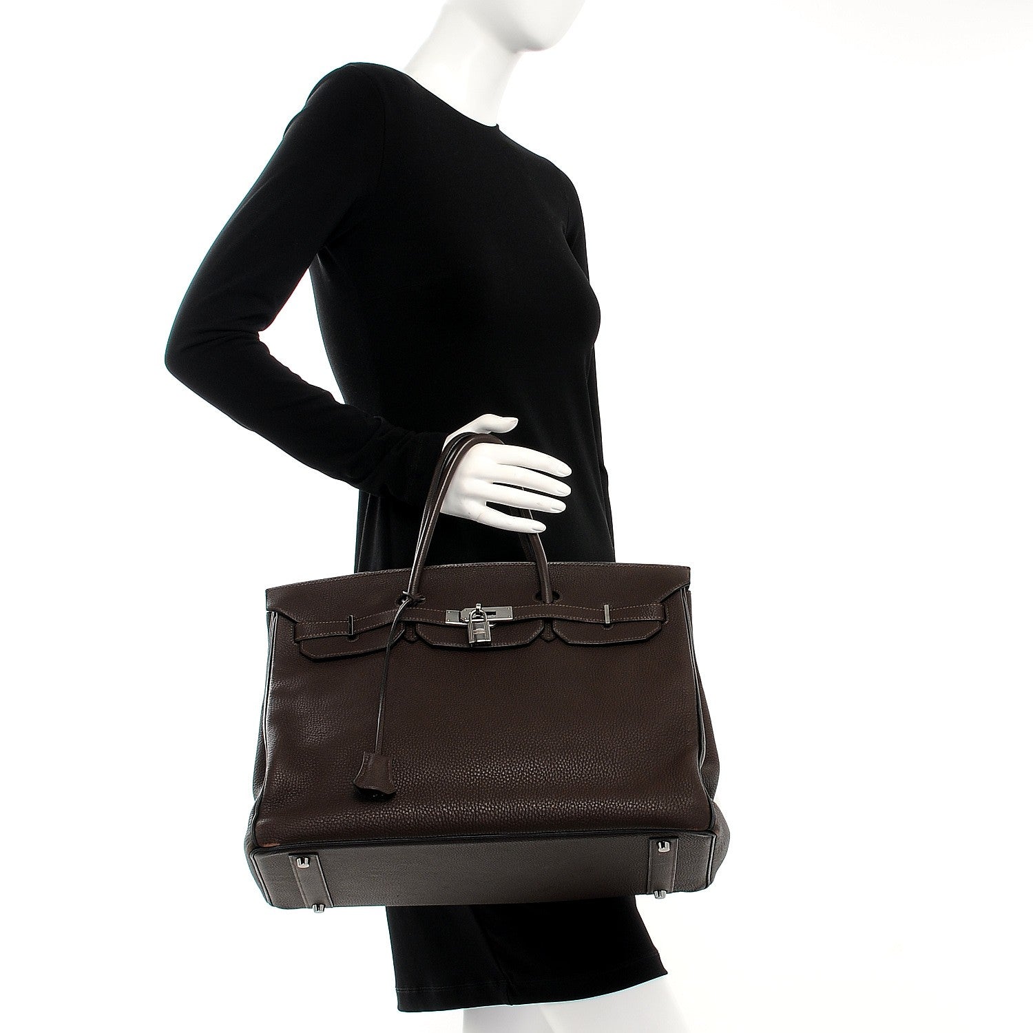 Hermes Togo Birkin 40 Chocolate 2 of 30