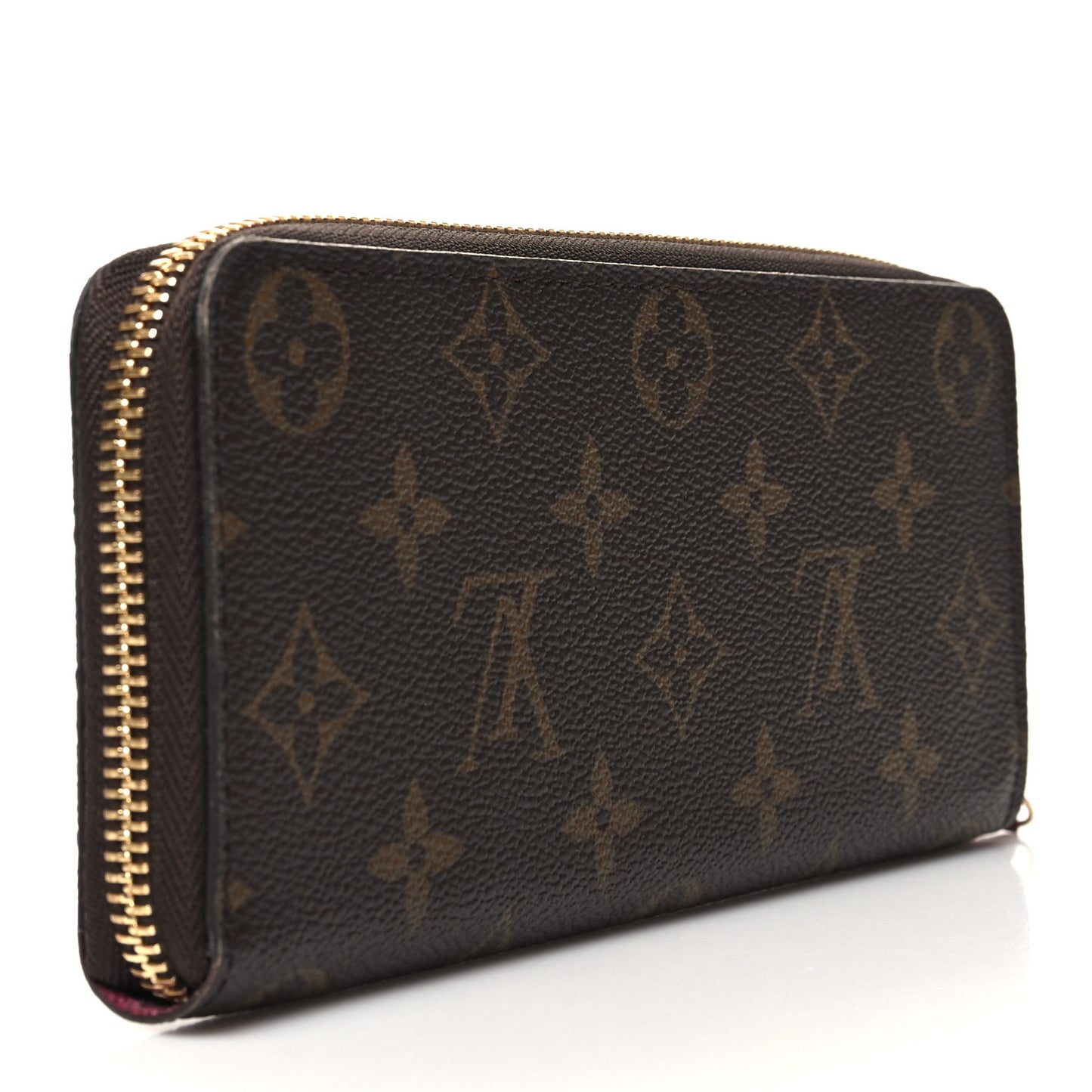 Monogram Clemence Wallet Fuchsia
