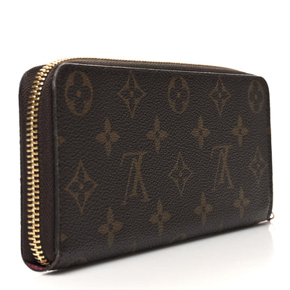Louis Vuitton Monogram Clemence Wallet Fuchsia 3 of 9