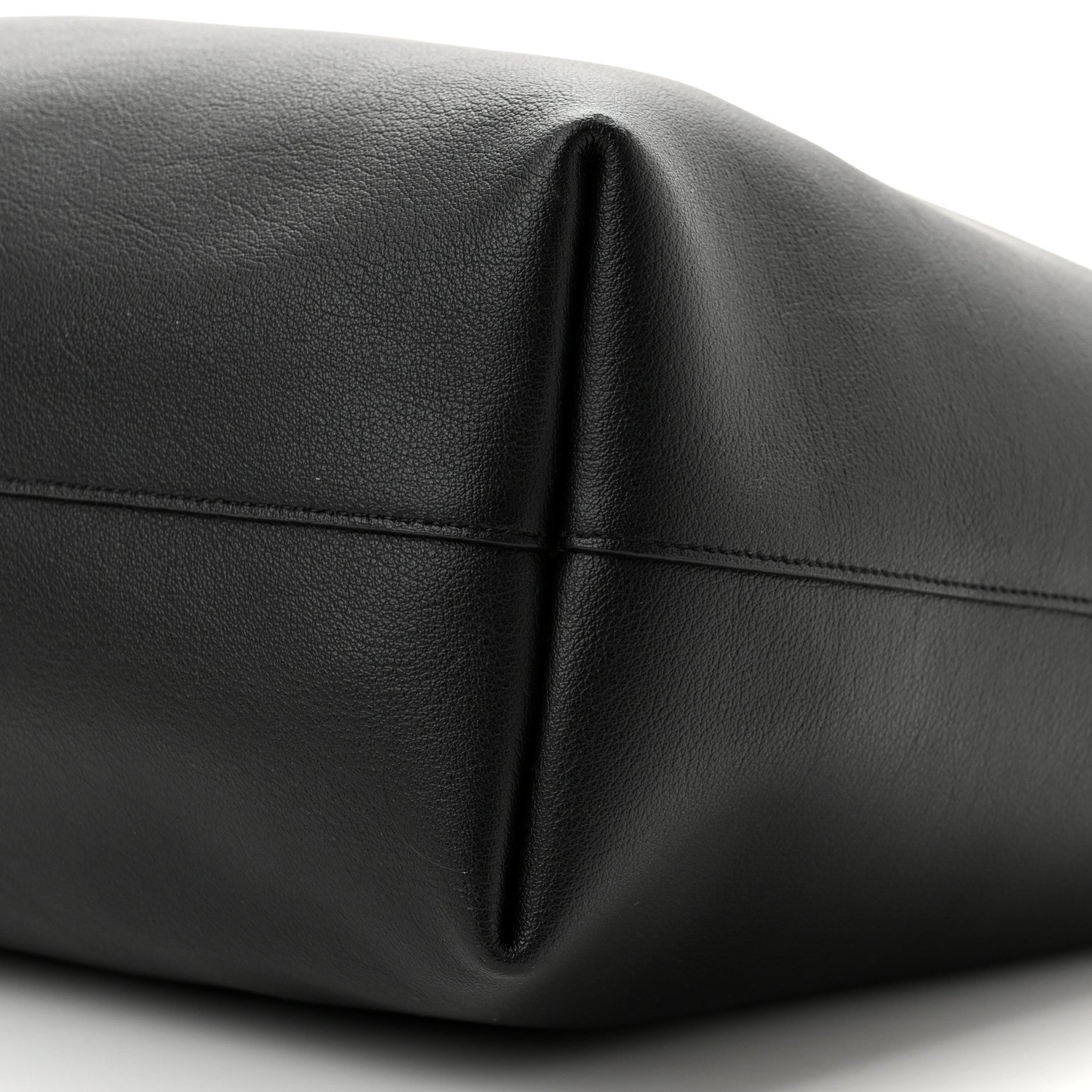 Saint Laurent Calfskin Large Shopping Tote Black 11 of 11