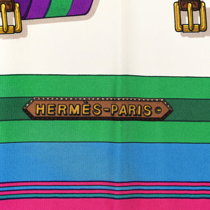 Hermes Silk Les Sangles Scarf 90 2 of 10