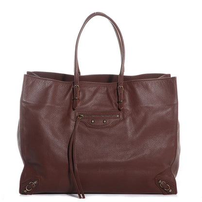 Balenciaga Veau Leather Papier A4 Tote Castagna 1 of 9