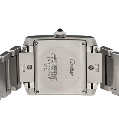 Cartier Stainless Steel 25mm Tank Francaise Quartz Watch 4 of 4