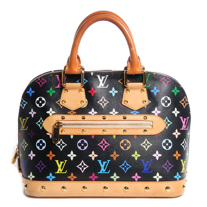 Louis Vuitton Monogram Multicolor Alma Black 1 of 6
