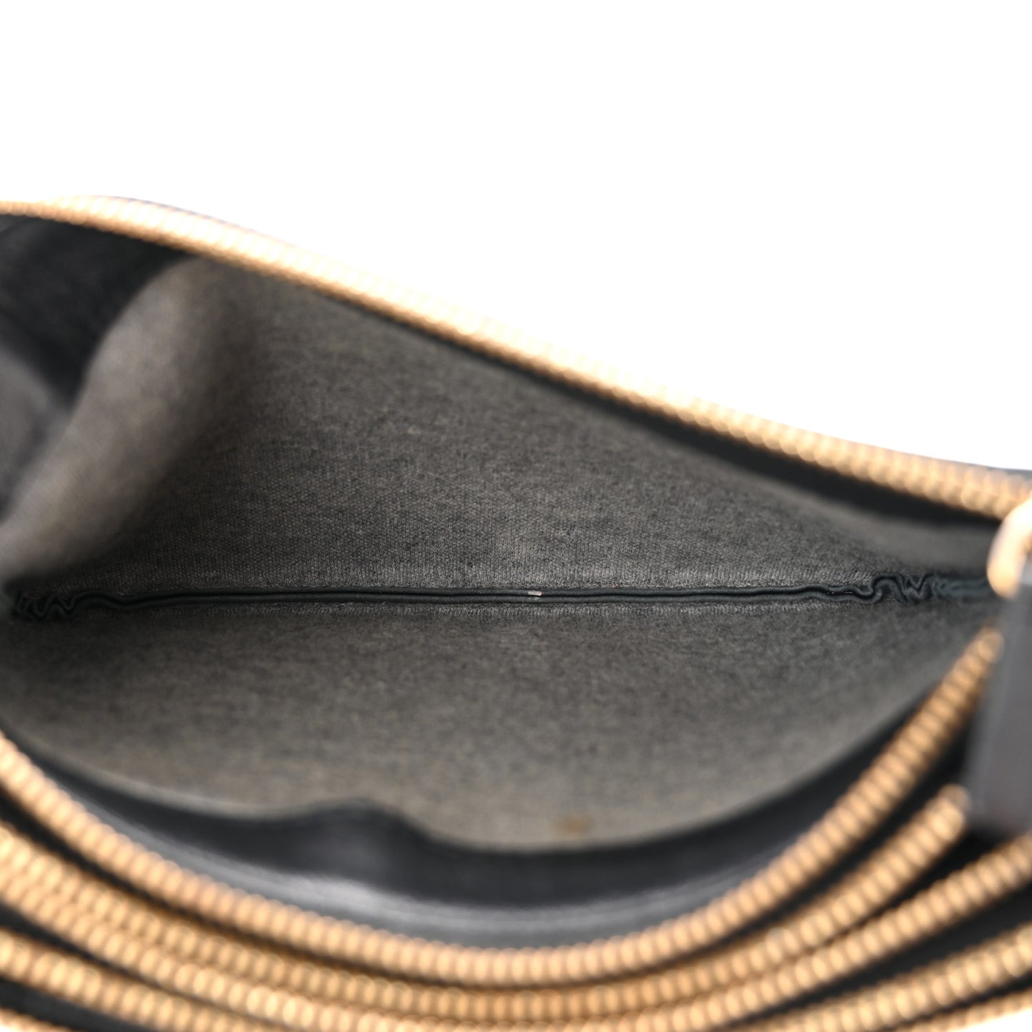 Lambskin Small Trio Crossbody Bag Black
