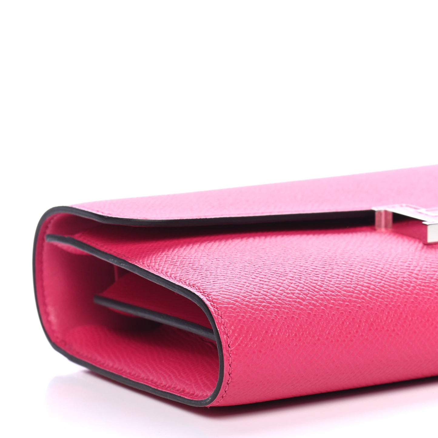 Epsom Lizard Constance Wallet To Go Rose Mexico