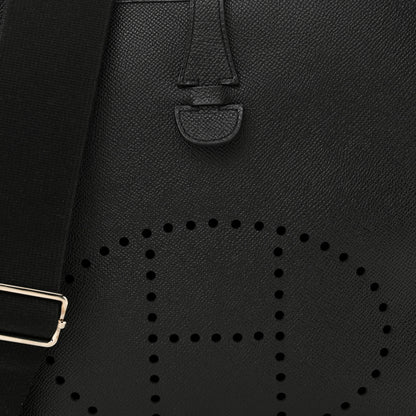 Hermes Epsom Evelyne III PM Black 8 of 10