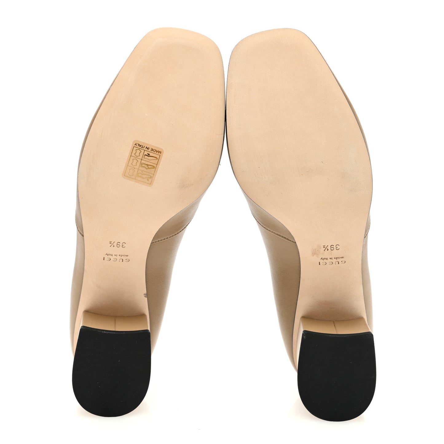 Calfskin Horsebit Loafer Pumps 39.5 Bright Camel