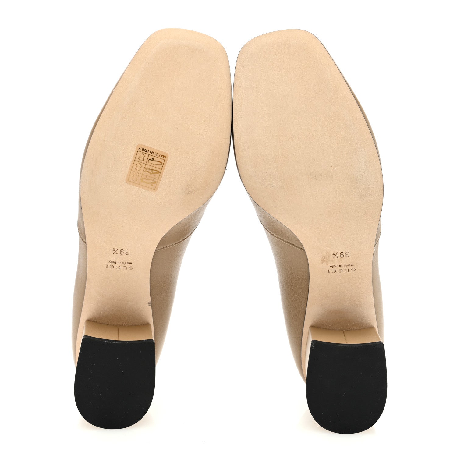 Gucci Calfskin Horsebit Loafer Pumps 39.5 Bright Camel 5 of 7