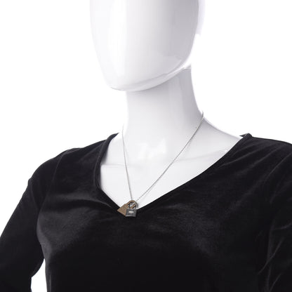 Hermes Swift O'Kelly Pendant Necklace Etoupe 2 of 6