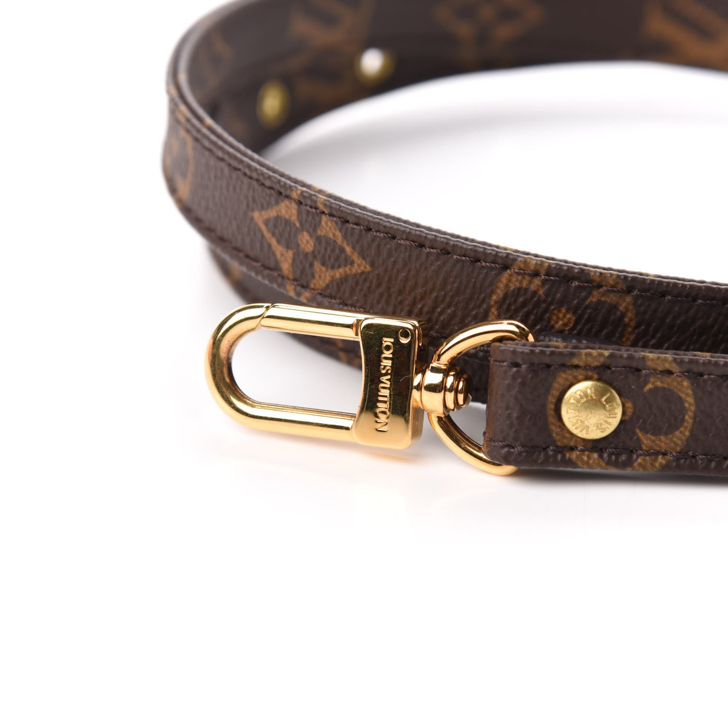 Louis Vuitton Monogram 16mm Adjustable Shoulder Strap 3 of 5