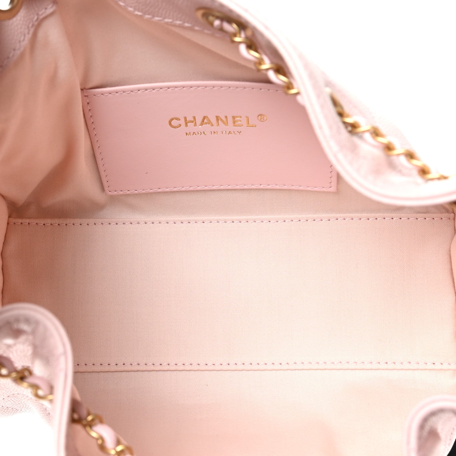 Chanel Caviar Quilted Mini Chanel 25 Handbag Light Pink 5 of 10