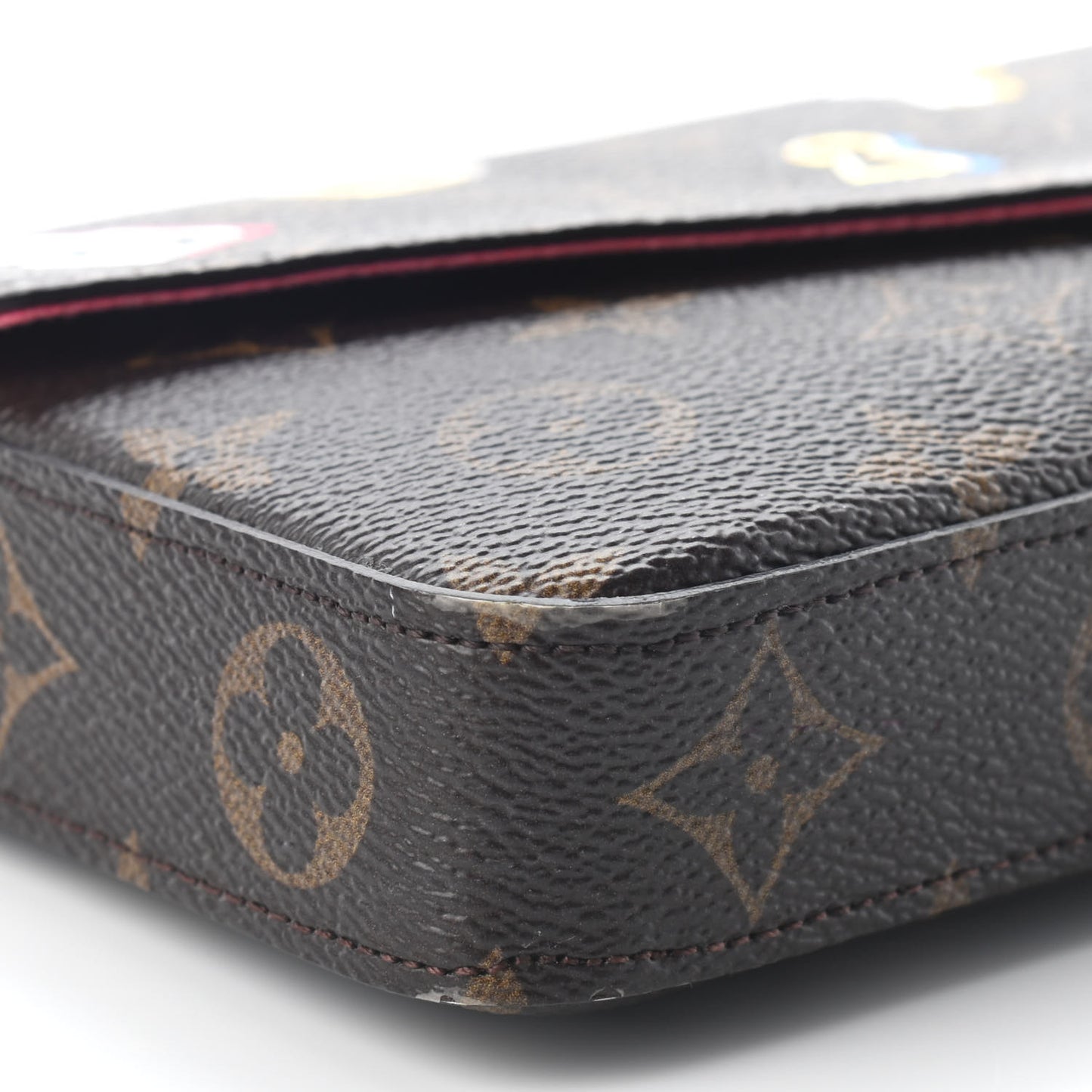 Monogram LV Love Lock Pochette Felicie Chain Wallet