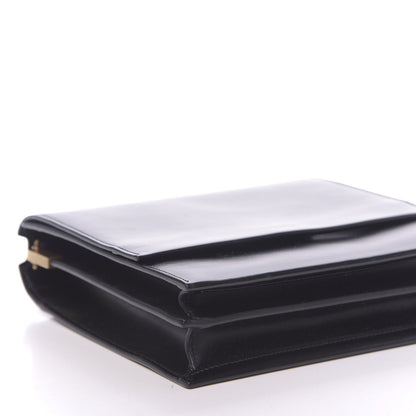 Saint Laurent Calfskin Sao Shoulder Bag Black 7 of 10